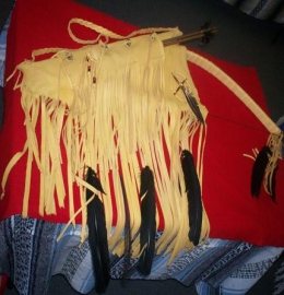 Deer Skin Bow Quiver
